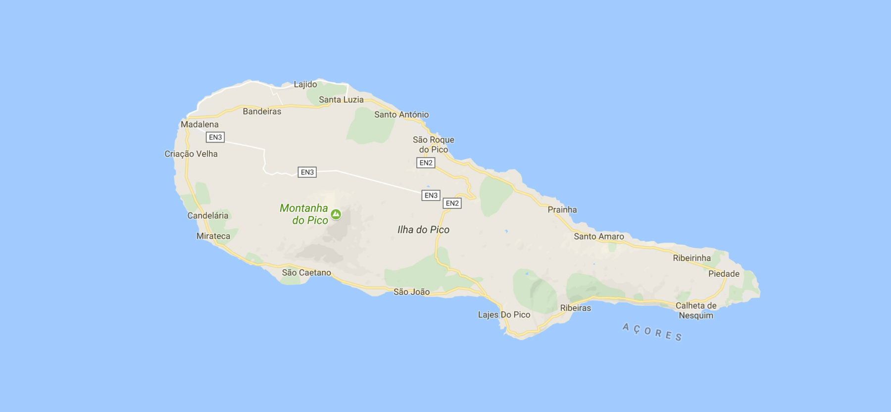 Mapa Dos Açores 9 Ilhas Do Arquipélago Dos Açores 1412