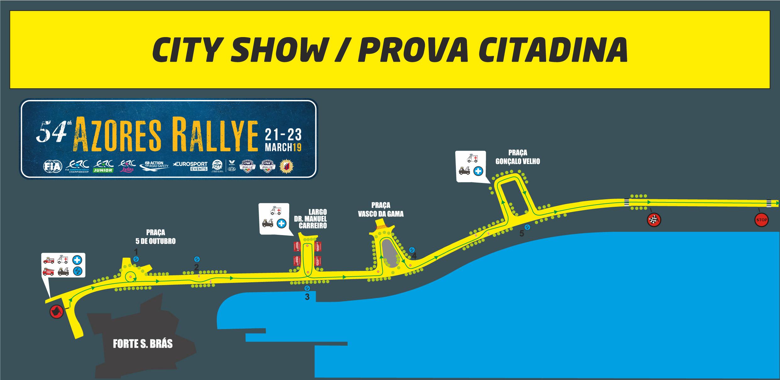 City Show - Prova Citadina - Azores Rallye 2019