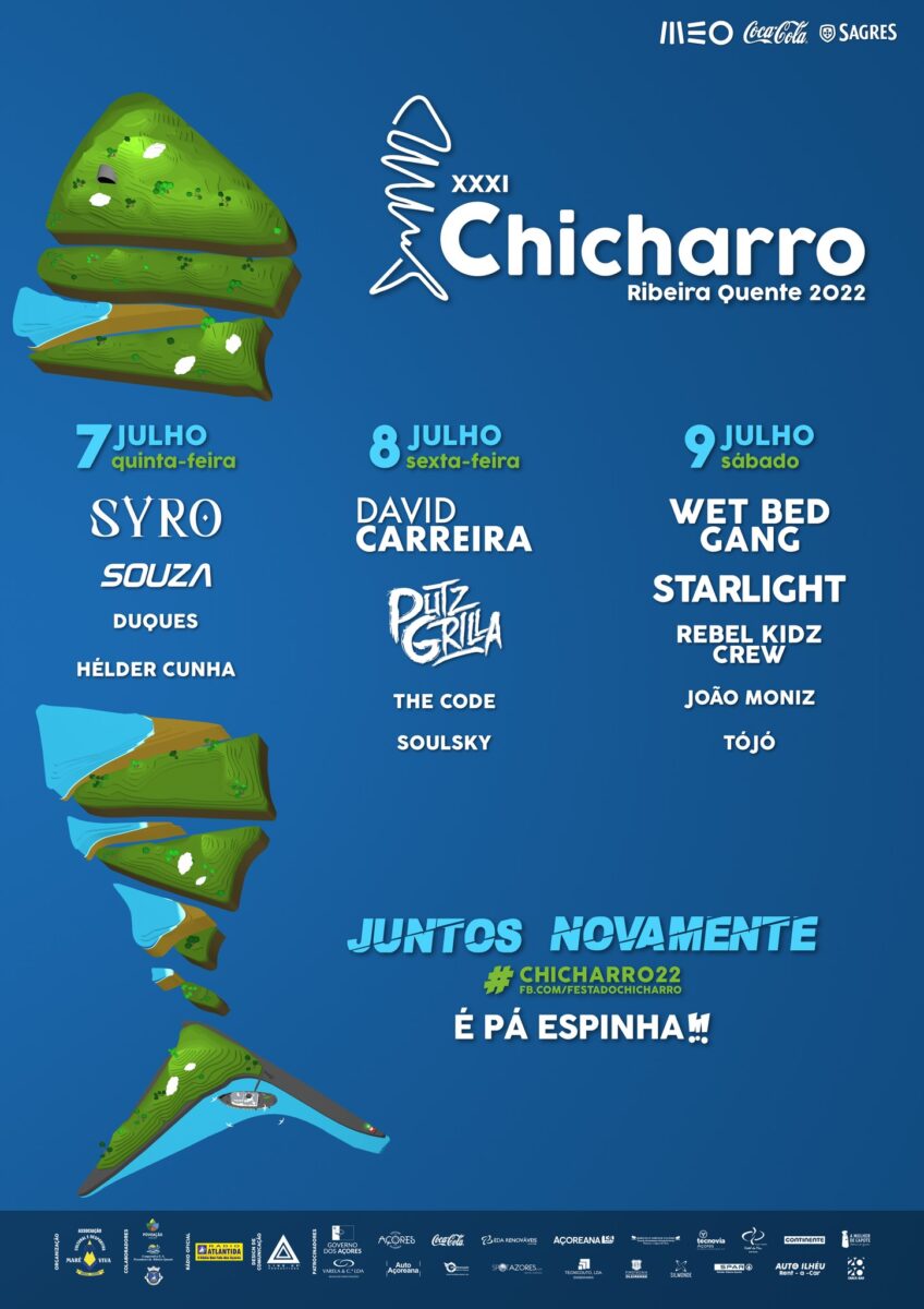Festas do Chicharro 2022 - Cartaz