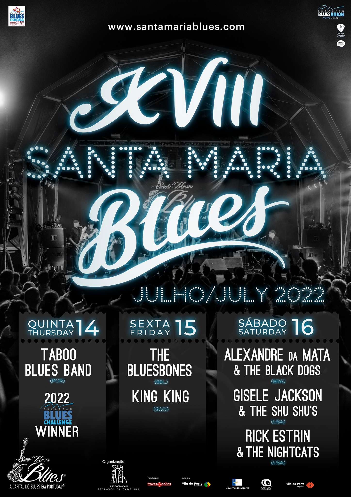 Santa Maria Blues 2023 - Festival na Ilha de Santa Maria - Açores