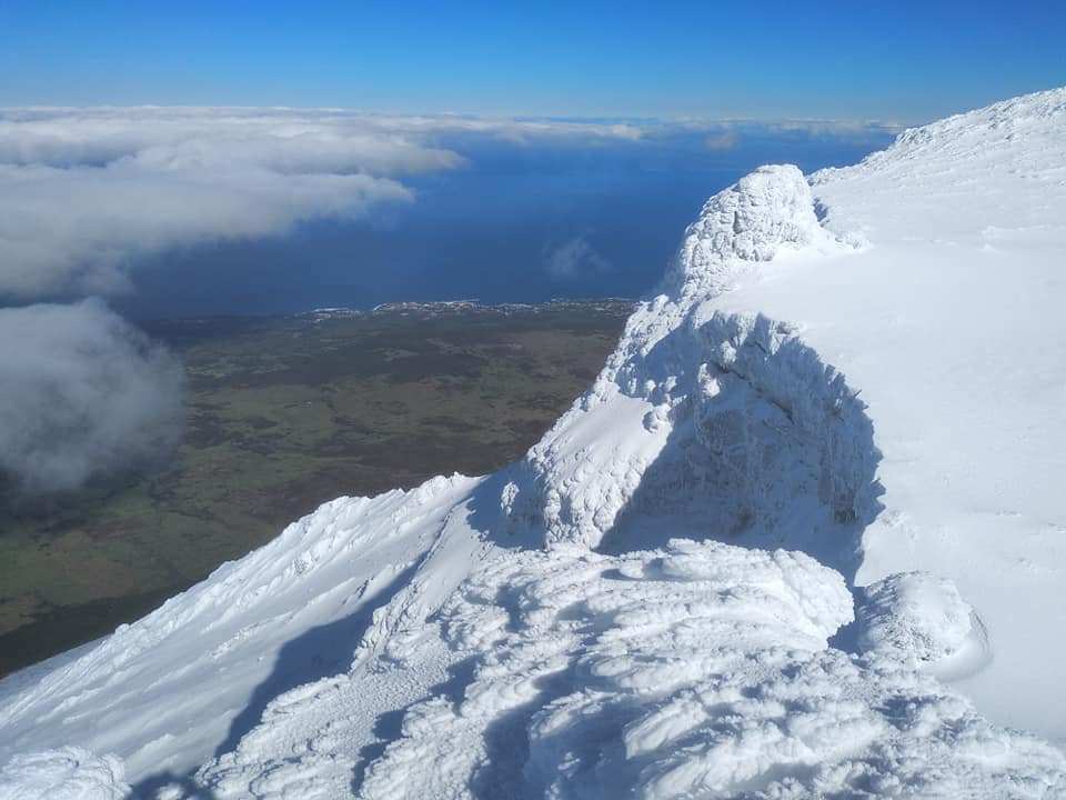 Neve Montanha do Pico - Fev 2019 - (C) Rui Goulart