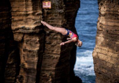 Red Bull Cliff Diving World Series in Sao Miguel, Azores