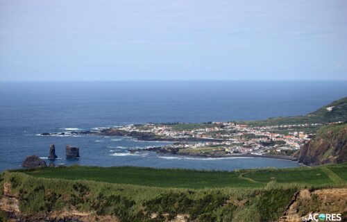 Mosteiros vista Miradouro da Ponta do Escalvado