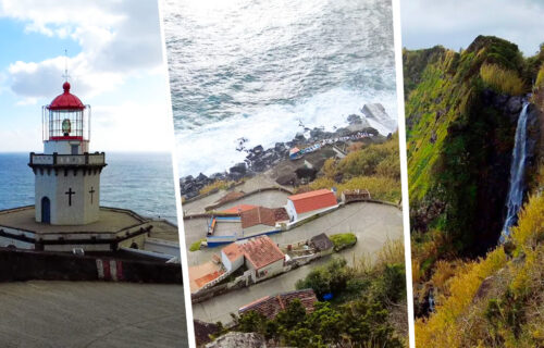 Veja como é descer até ao Farol da Ponta do Arnel, no Nordeste – Ilha de São Miguel
