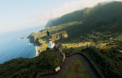 Imagens incríveis captadas por drone em FPV nas Ilhas de São Jorge e Flores
