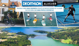 Aluguer de bicicletas, kayaks e SUP com a Decathlon Ponta Delgada