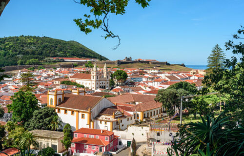 Ilha Terceira Com Carro